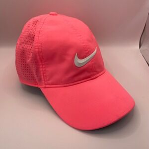 Nike Golf Legacy91 Dri-FIT Neon Pink Perforated Adjustable Hat 892721-686 OSFM